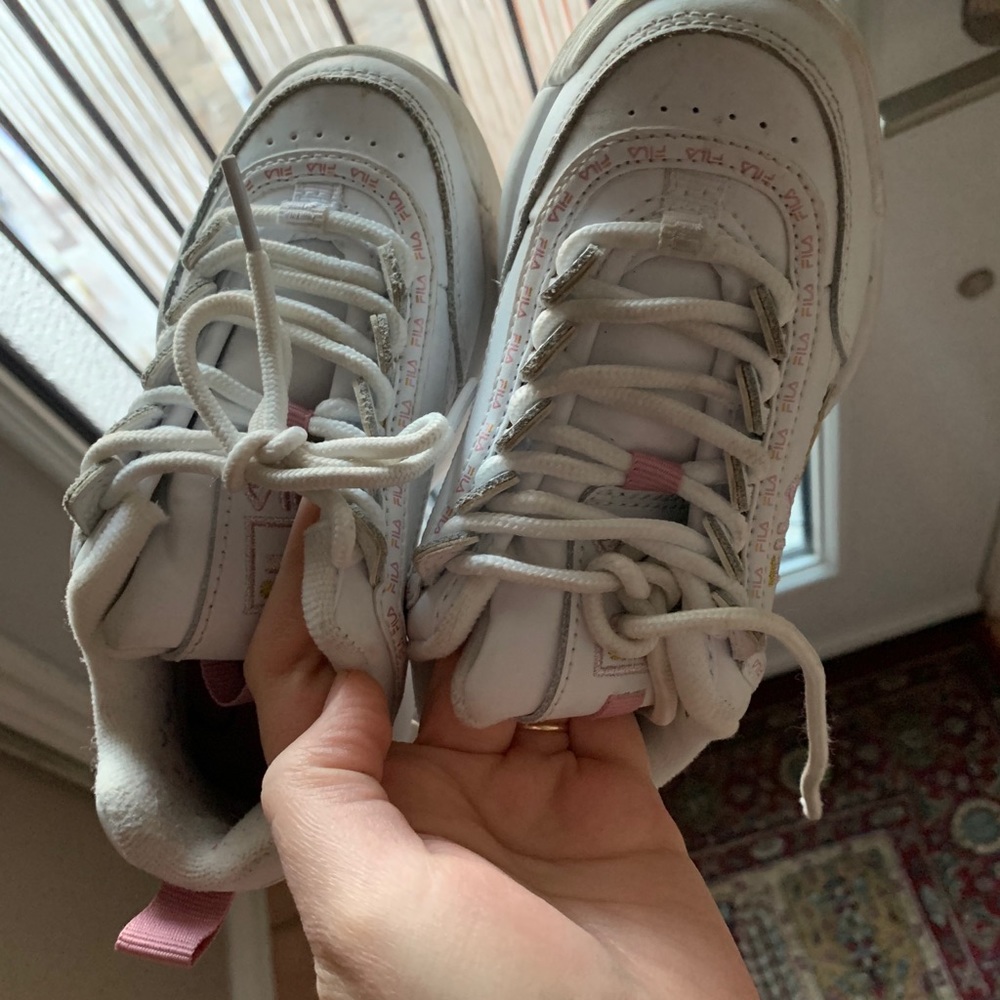 Toddler size 11 Fila disrupters
